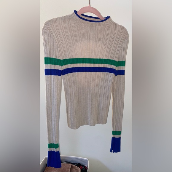 BDG Kiara Open-Back Sweater 💙💚 - Picture 7 of 7